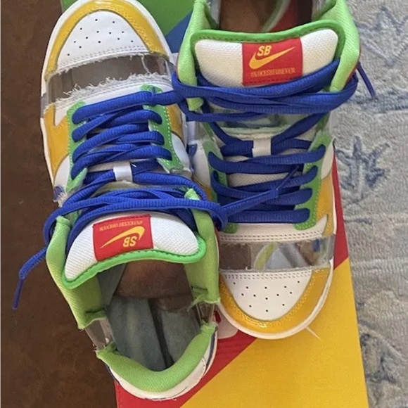 Nike Dunk Low SB ‘Sandy Bodecker’ OG QS FD8777-100 Size 7.5 W/Box - Picture 4 of 12